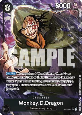 Monkey.D.Dragon OP12-094 card