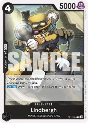 Lindbergh OP12-095 card