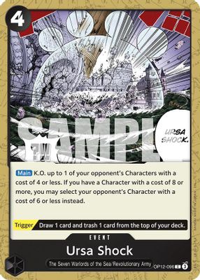 Ursa Shock OP12-096 card