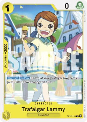 Trafalgar Lammy OP12-105 card