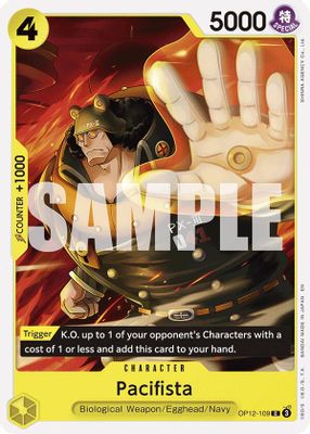 Pacifista OP12-109 card