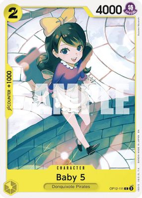 Baby 5 OP12-111 card