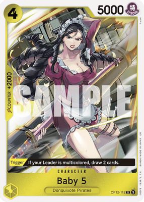 Baby 5 OP12-112 card