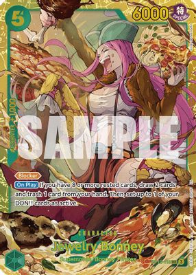 Jewelry Bonney OP12-118 card