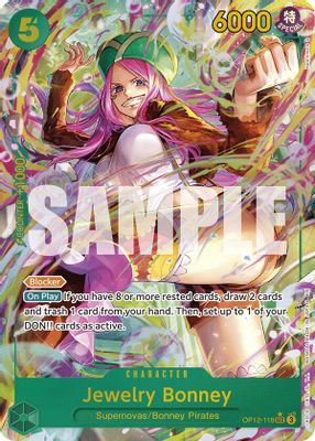 Jewelry Bonney OP12-118 card
