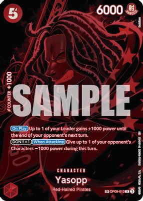 Yasopp OP09-013 card