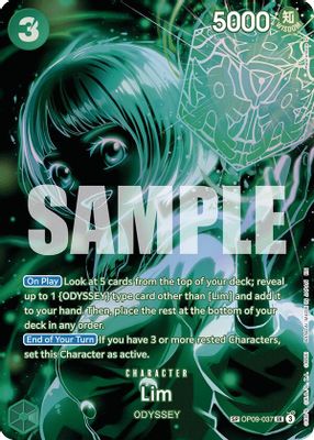 Lim OP09-037 card