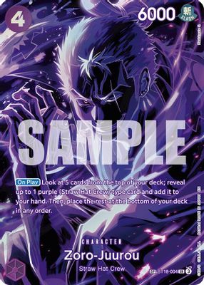 Zoro-Juurou ST18-004 card