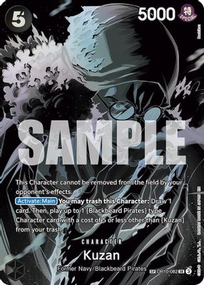 Kuzan OP10-082 card