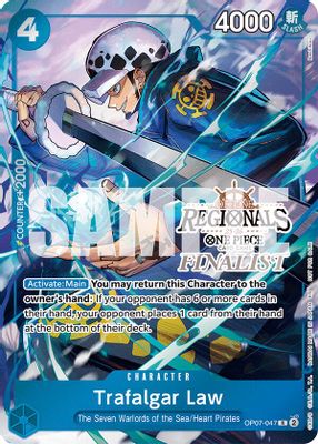 Trafalgar Law OP07-047 card