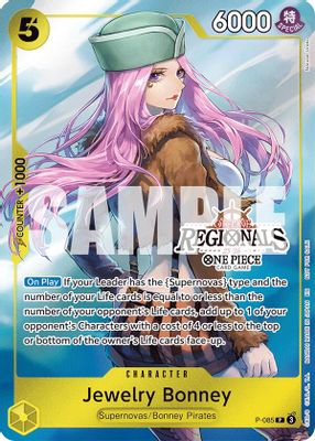 Jewelry Bonney P-085 card