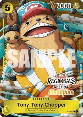Tony Tony.Chopper P-089 card