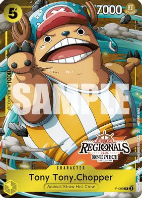 Tony Tony.Chopper P-089 card