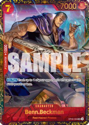 Benn.Beckman OP09-009 card