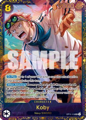 Koby OP11-119 card