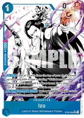 Izo ST22-002 card