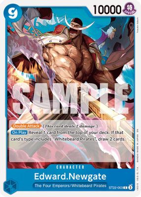 Edward.Newgate ST22-003 card