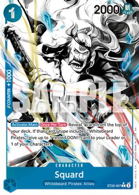 Squard ST22-007 card