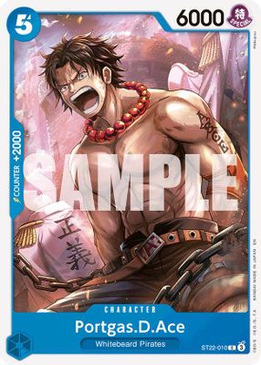 Portgas.D.Ace ST22-010 card