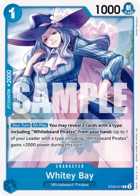 Whitey Bay ST22-011 card