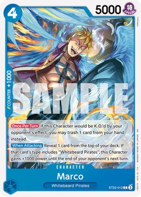 Marco ST22-012 card