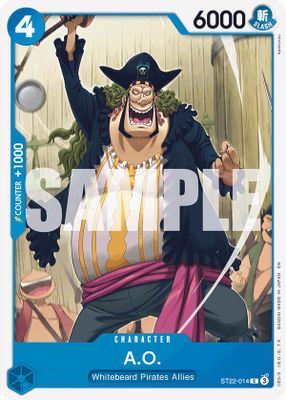 A.O. ST22-014 card