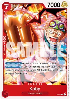 Koby P-092 card