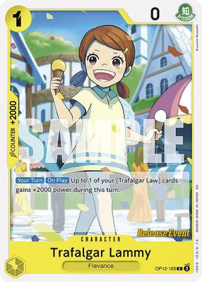 Trafalgar Lammy OP12-105 card