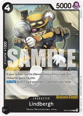 Lindbergh OP12-095 card