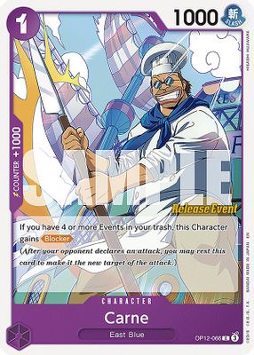 Carne OP12-066 card