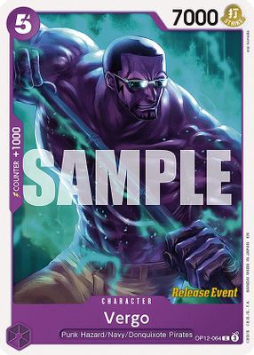 Vergo OP12-064 card