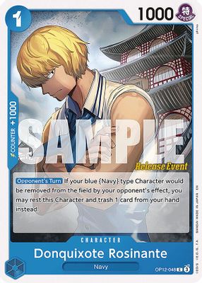 Donquixote Rosinante OP12-048 card