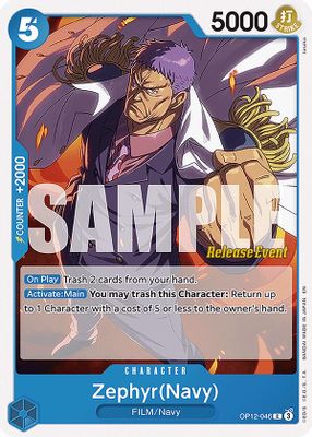 Zephyr OP12-046 card