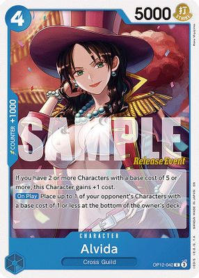 Alvida OP12-042 card