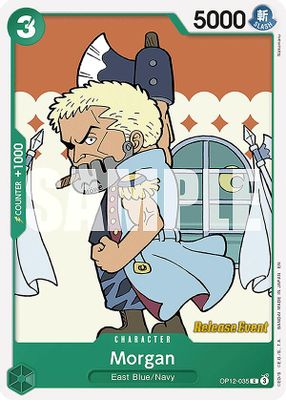 Morgan OP12-035 card