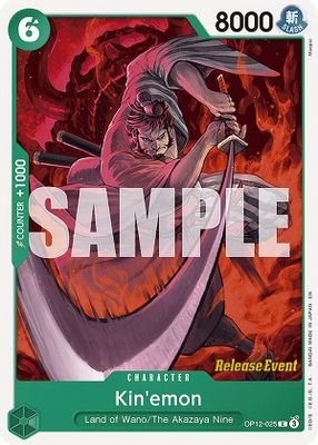 Kin'emon OP12-025 card
