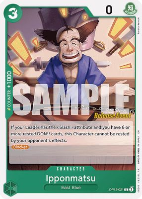 Ipponmatsu OP12-021 card