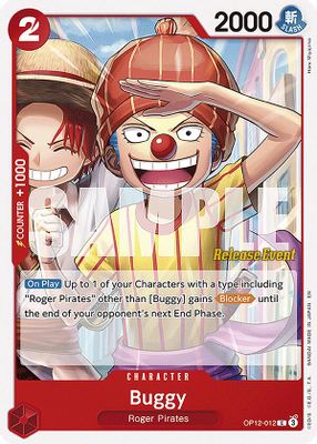 Buggy OP12-012 card