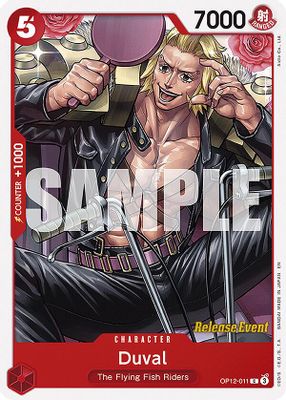 Duval OP12-011 card