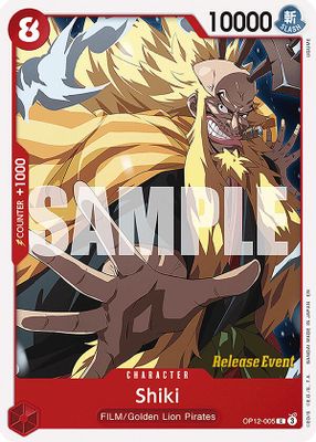 Shiki OP12-005 card