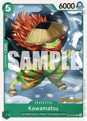Kawamatsu OP12-023 card