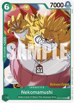 Nekomamushi OP12-032 card