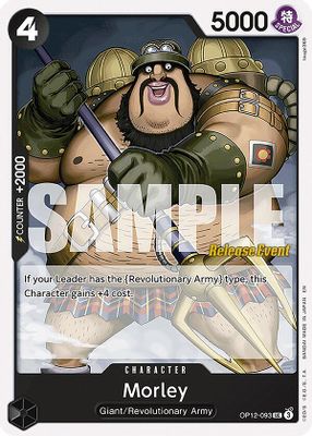 Morley OP12-093 card