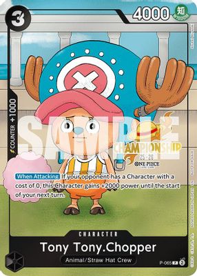 Tony Tony.Chopper P-065 card