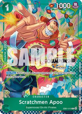 Scratchmen Apoo EB01-015 card