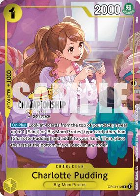 Charlotte Pudding OP03-112 card