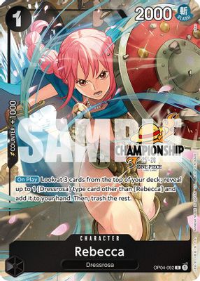 Rebecca OP04-092 card