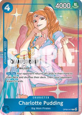 Charlotte Pudding OP06-047 card