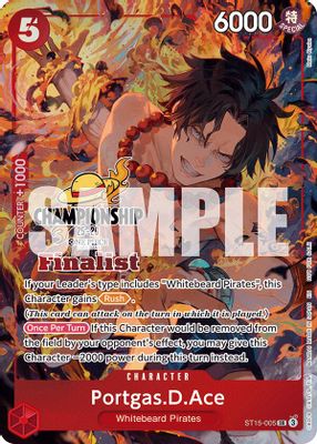 Portgas.D.Ace ST15-005 card