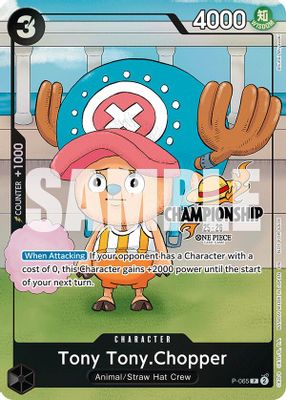 Tony Tony.Chopper P-065 card